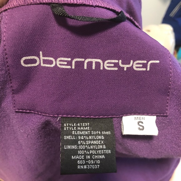Obermeyer windbreaker raincoat size small - Picture 8 of 8